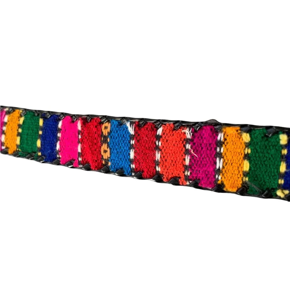 Boho Multicolor Woven Handmade Youth Belt